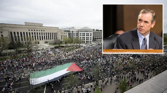 abdli senator merkleyden senato tarihinde bir ilk filistin devletinin taninmasi NK3H3Rm6