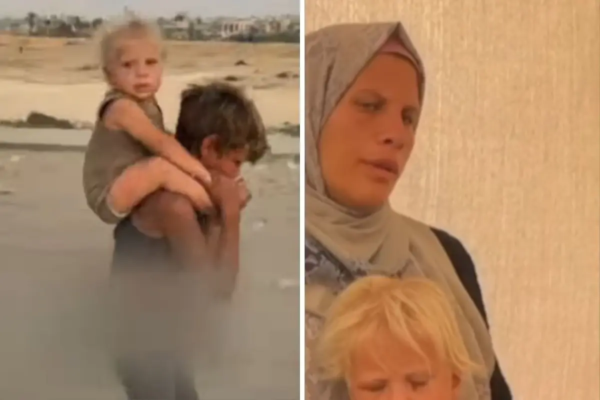 vicdanlari sizlatan goruntuler sonrasi cocuklarina kavustular gazzeli aile yasadiklarini boyle anlatti W4laVHVP