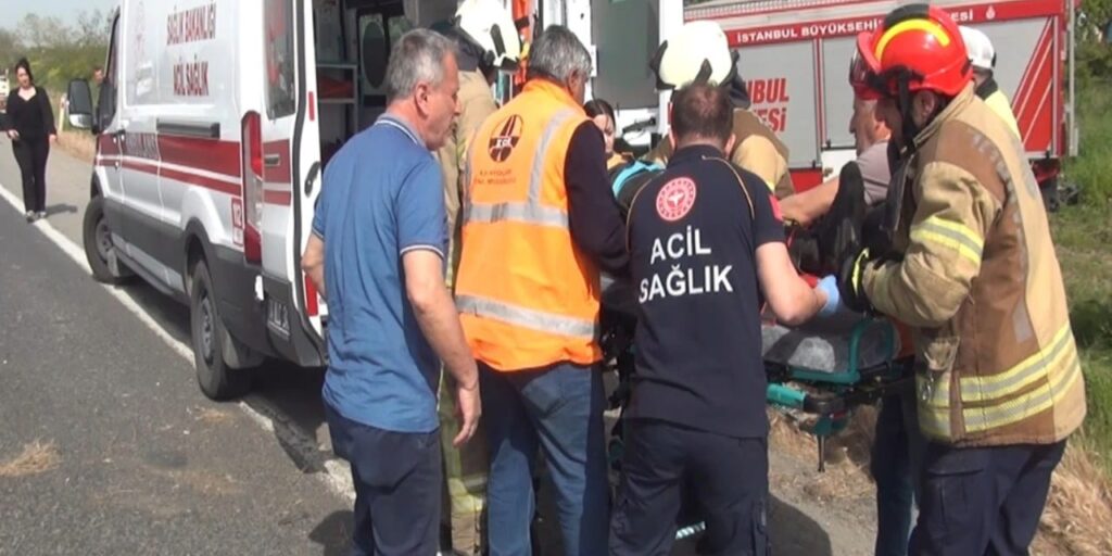 Sürücü Bayıldığı İçin Kamyonet Takla Attı: Silivri’de Kaza