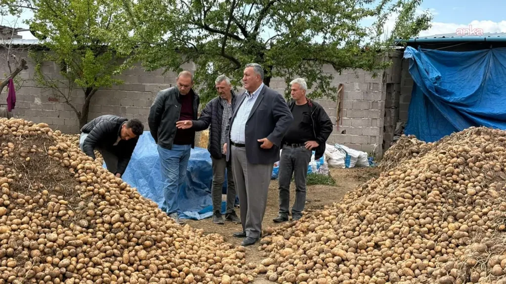 Patates Üreticileri Sorunlarını CHP’li Gürer’e Anlattı: “Üretiyoruz, Destek Yok”